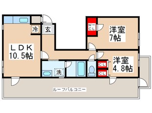 リズ国立西ＮＯ．１の物件間取画像